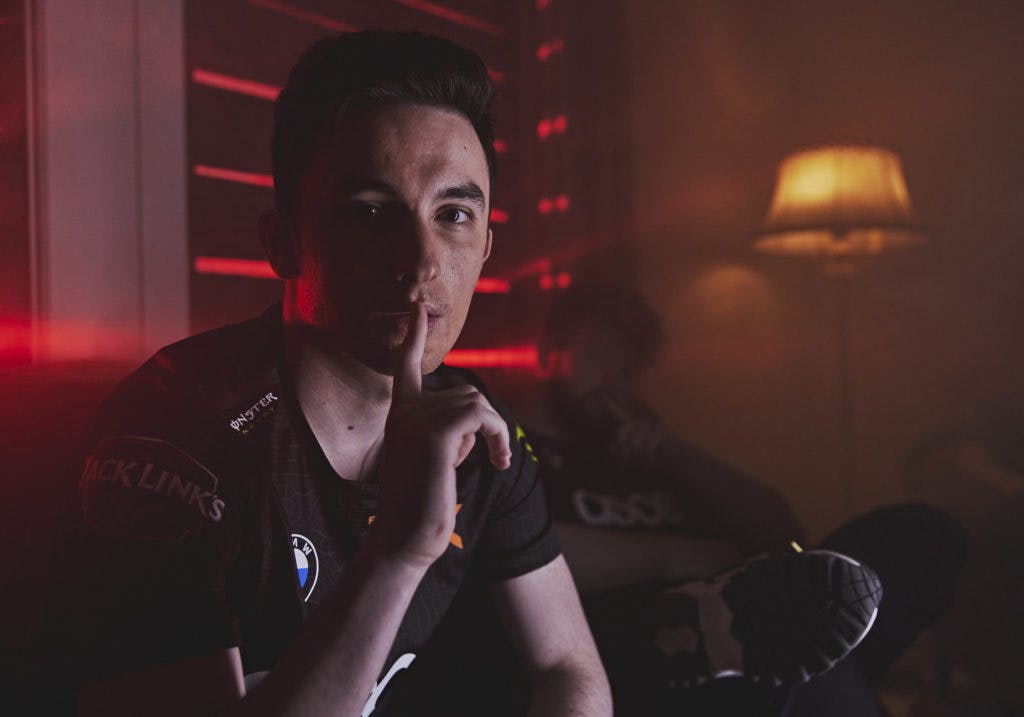 REYKJAVIK, ICELAND - APRIL 8: Enzo “Fearoth” Mestari of team Fnatic poses for the VALORANT Masters Features Day on April 8, 2022 in Reykjavik, Iceland. (Photo by Lance Skundrich/Riot Games)<br>