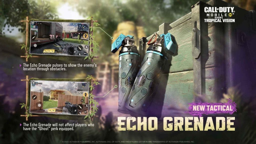 The new Echo Grenade in Season 5