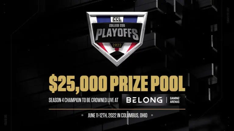College CoD celebrará o primeiro Campeonato Nacional LAN em Columbus após uma parceria com a Belong Gaming Arenas cover image