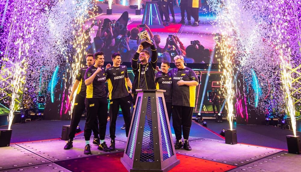 Navi CS: GO squad won the PGL Stockholm Major. Image Credit: PGL.