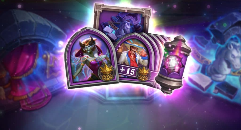 The Eternal Night mega bundle for Hearthstone Battlegrounds. Image via Blizzard Entertainment.