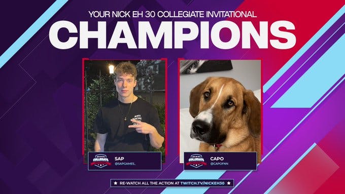 Sap was one half of the duo that won the Nick Eh 30 Collegiate Invitational (Source: @CCAfeatFN <a href="https://twitter.com/CCAfeatFN">Twitter</a>)