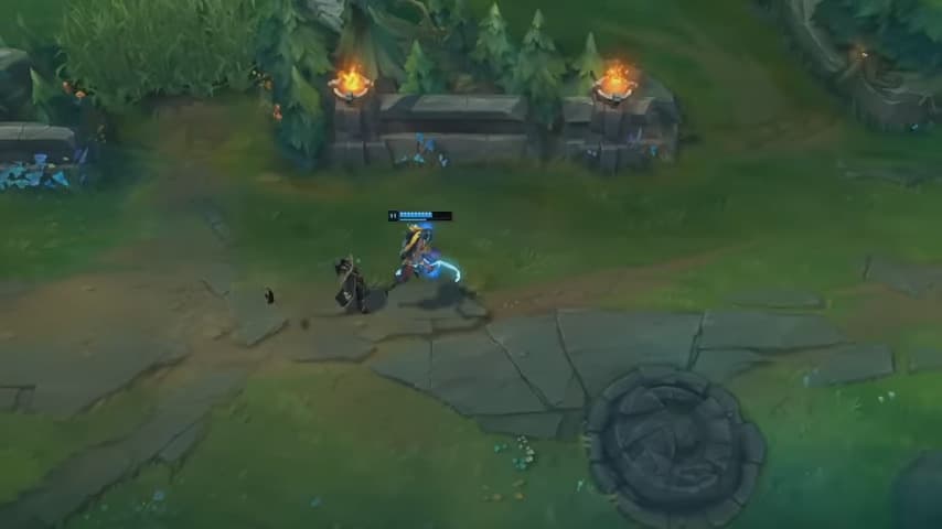 Nilah, The Joy of the Unbound| Screenshot from League of Legends trailer.