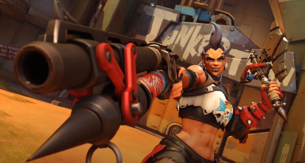 Junker Queen is one of the three new heroes to join Overwatch 2 on release.