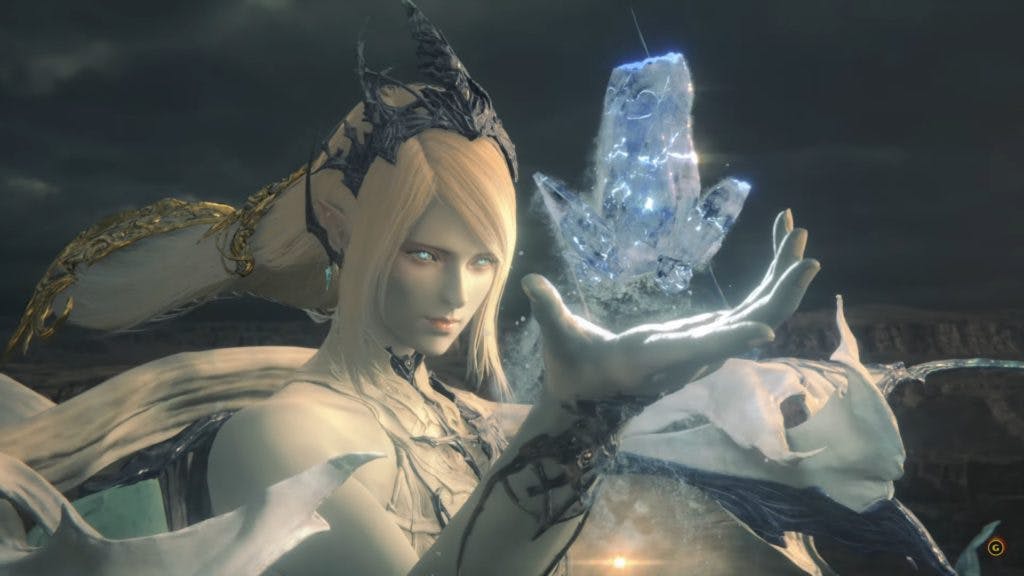 Shiva in the Final Fantasy 16 Dominance Gameplay Trailer from the Sony State of Play