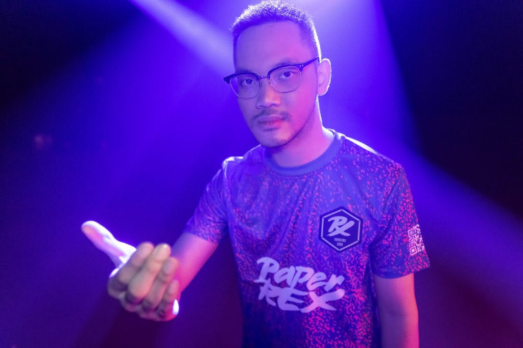 BERLIN, GERMANY - SEPTEMBER 8: Paper Rex Team's Benedict "Benkai" Tan poses at the VALORANT Champions Tour 2021: Stage 3 Masters Features Day on September 8, 2021 in Berlin, Germany. (Photo by Colin Young-Wolff/Riot Games)