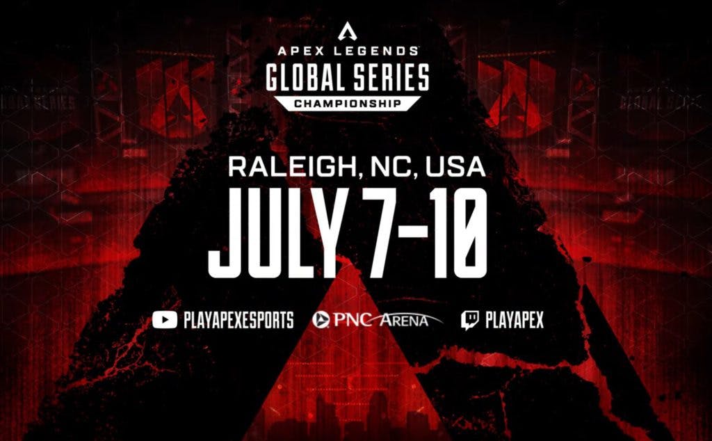 Apex Legends Global Series Championship. Raleigh NC, USA. July 7-10. Image Credit: EA.