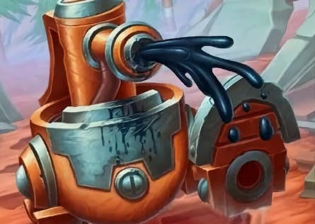 Grease Bot banned from Hearthstone Battlegrounds in a surprise hotfix with patch 24.0.1 cover image