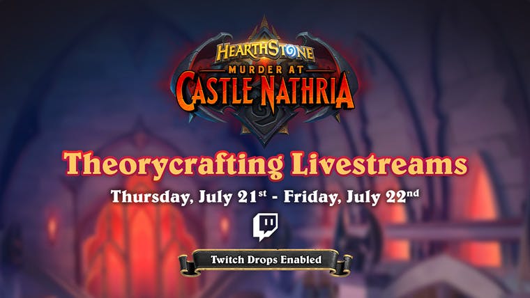 Murder at Castle Nathria Theorycraft event with Drops!