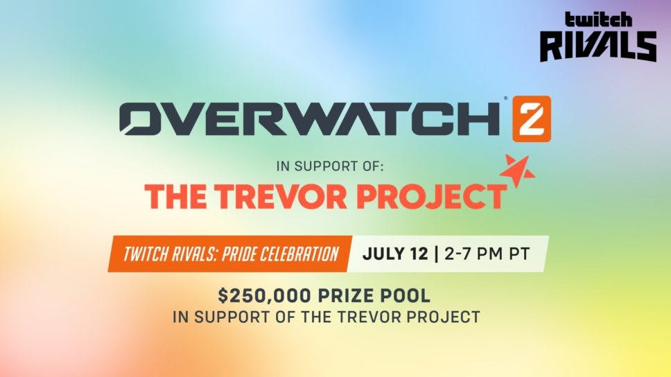 Overwatch 2 supports LGBTQIA+ organization with Twitch Rivals showdown cover image