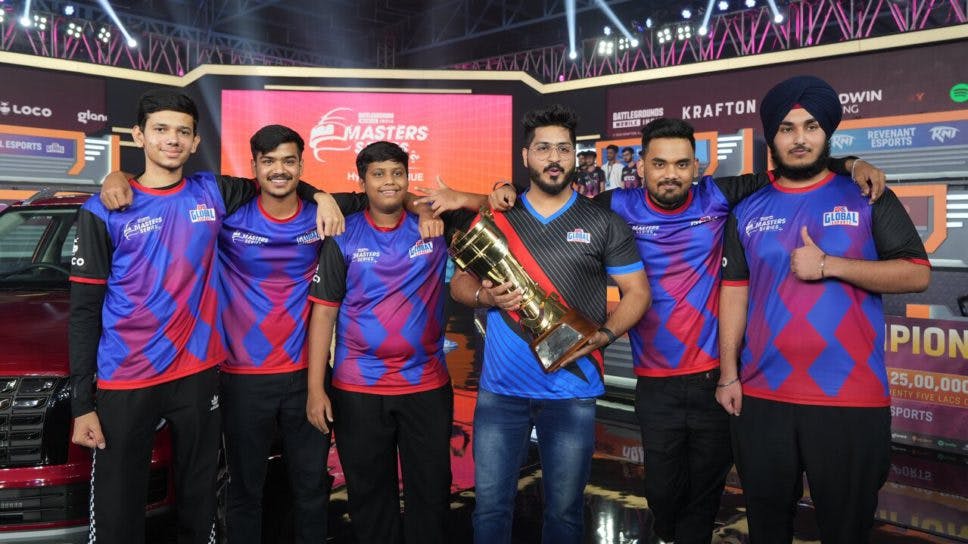 Global Esports roll into stunning win at the BGMI Masters Series cover image