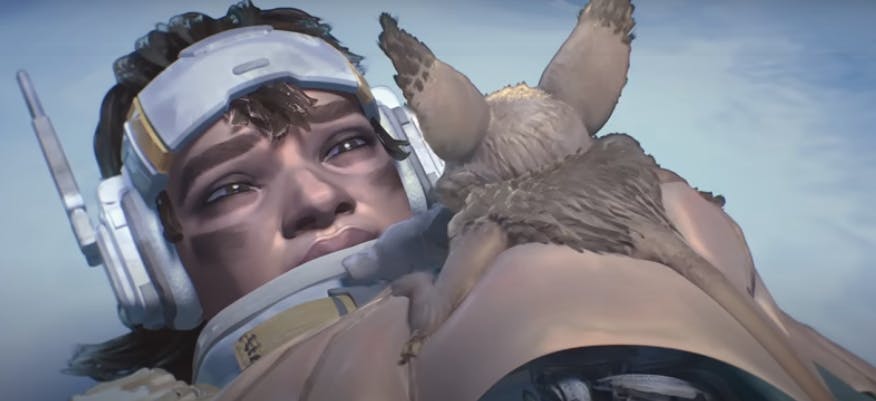 Echo is a bat we see rescued by Vantage in the Apex Legends Season 14 Trailer