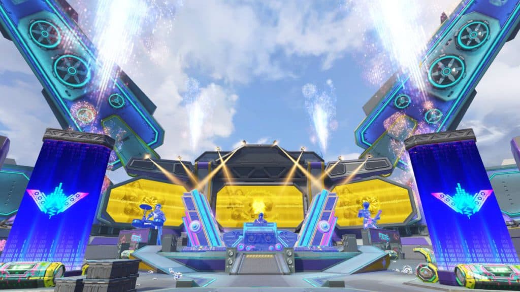 Rhapsody gets her own Town Takeover at King's Canyon in the Hyperbeat Update