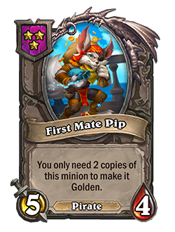 First Mate Pip - Image via Blizzard