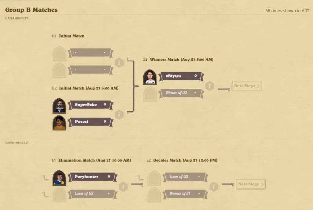 Hearthstone Grandmasters Last Call Group B- Image via Blizzard