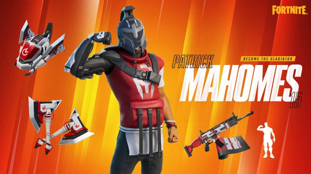 Mahomes "Gladiator" style and other cosmetic items