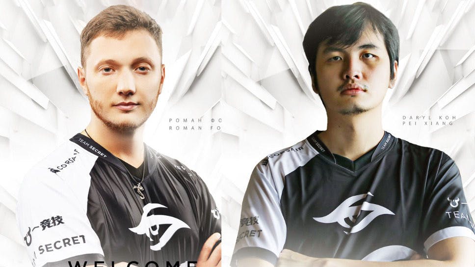 Team Secret makes it official; Resolut1on replaces iceiceice cover image