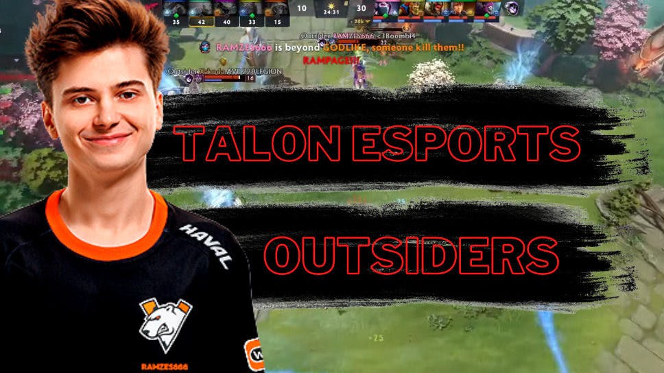 The craziest series of the Arlington Major so far: Talon Esports vs Outsiders cover image