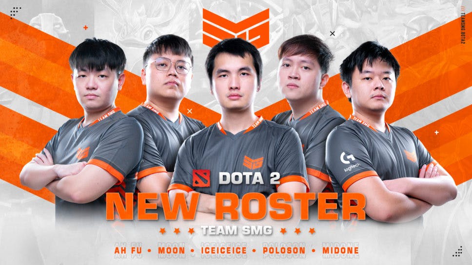 Team SMG adds iceiceice and poloson to round up its TI11 qualifier lineup cover image