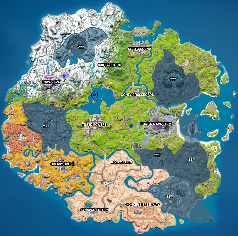 Loot Lake location in Chapter 3 Season 4