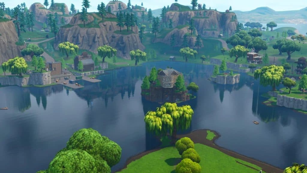 Loot Lake in Fortnite Chapter 1