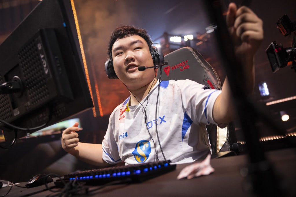 Kim "MaKo" Myeong-kwan of DRX competes at VALORANT Champions 2022 Istanbul Groups Stage on September 2, 2022 in Istanbul, Turkey. (Photo by Colin Young-Wolff/Riot Games)