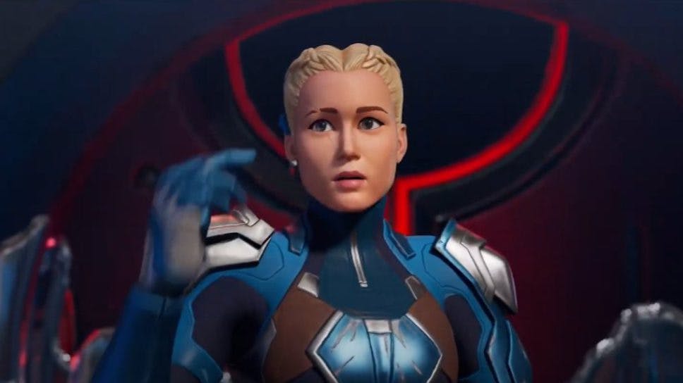 Brie Larson confirmed as Paradigm in Fortnite Chapter 3, Season 4 cover image