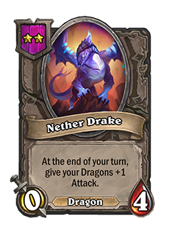 Nether Drake - Image via Blizzard<br>Old: 5 Health<br><strong>New: 4 Health</strong>