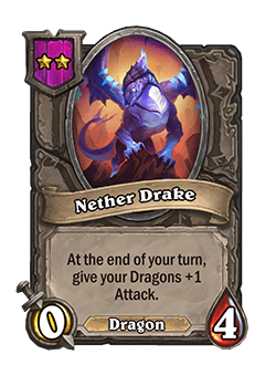 Nether Drake - Image via Blizzard<br>Old: 5 Health<br><strong>New: 4 Health</strong>