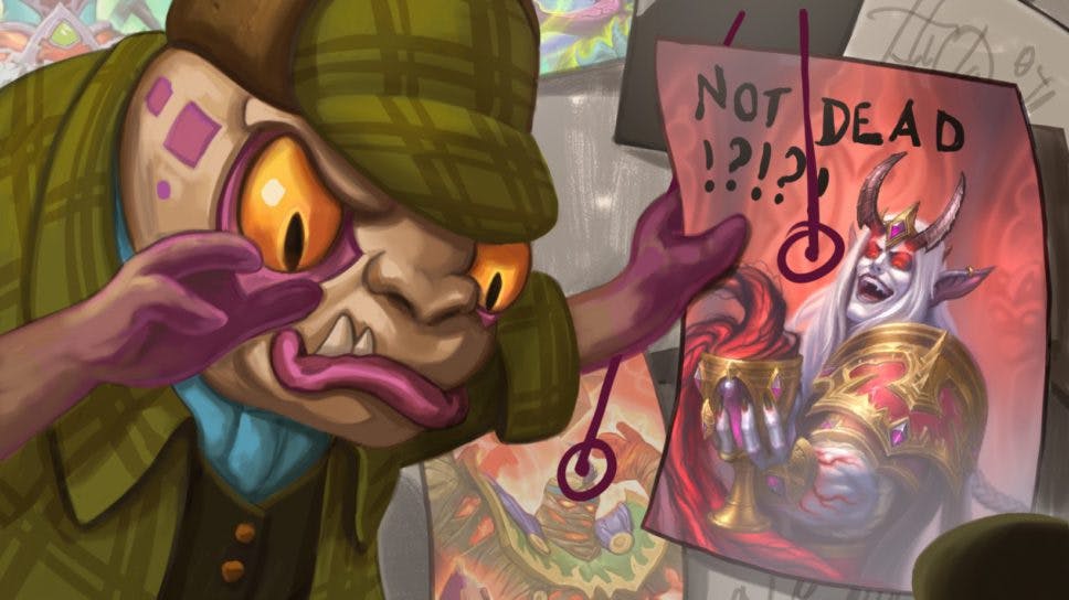 Hearthstone Mini-Set for Murder at Castle Nathria arriving next week? cover image