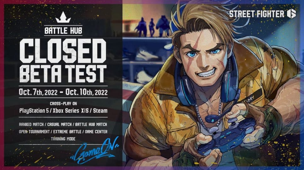 How to enter Street Fighter 6 Battle Hub Closed Beta Test cover image