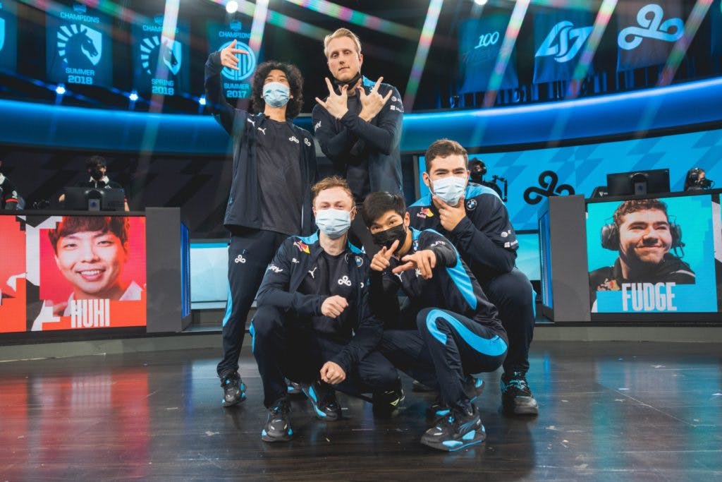 Cloud9 LCS roster. Image Credit:LCS Twitter