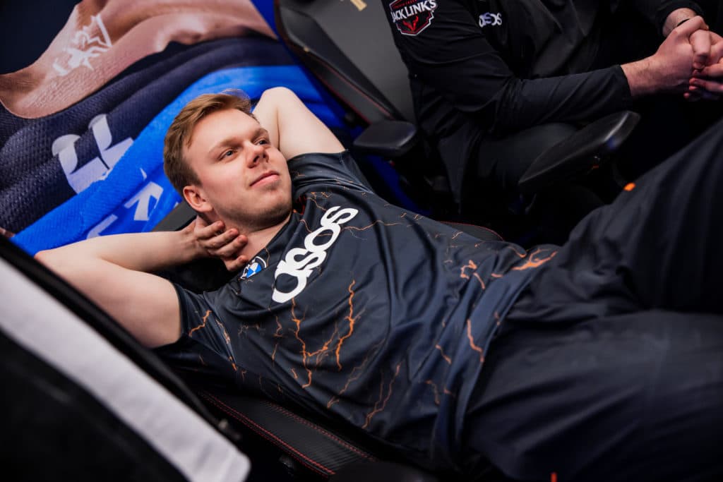 Fnatic's Wunder at Worlds 2022. Image credit: Riot Games