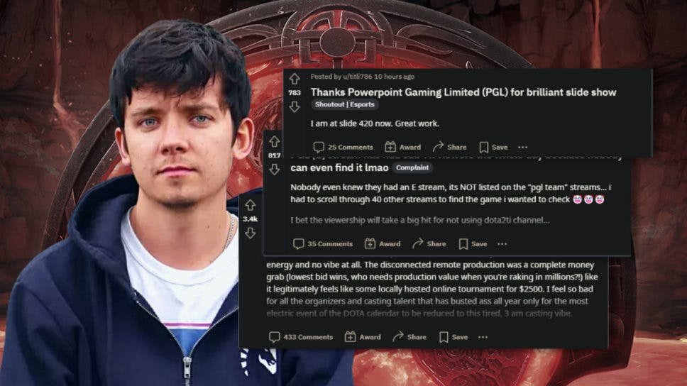 Actor and Liquid ambassador, Asa Butterfield is not happy with Valve’s TI11 production cover image