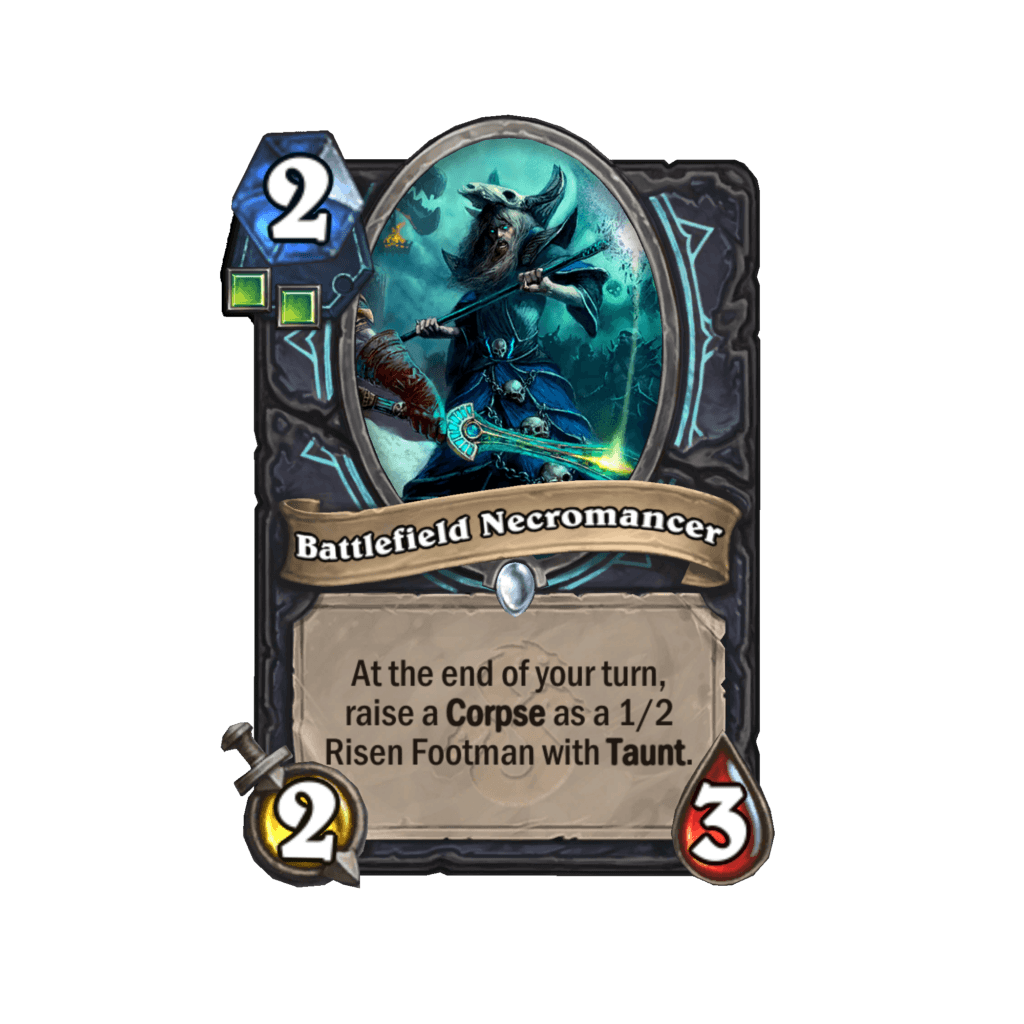 Battlefield Necromancer features the Corpse resource. Image via Blizzard Entertainment.