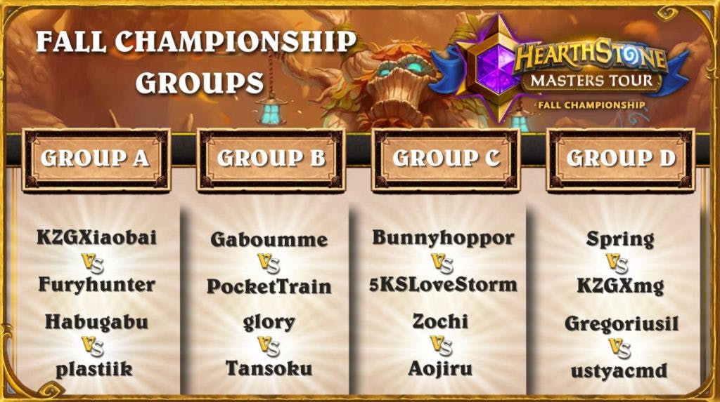 Hearthstone Fall Championship Group Stage image by Hearthstone Esports