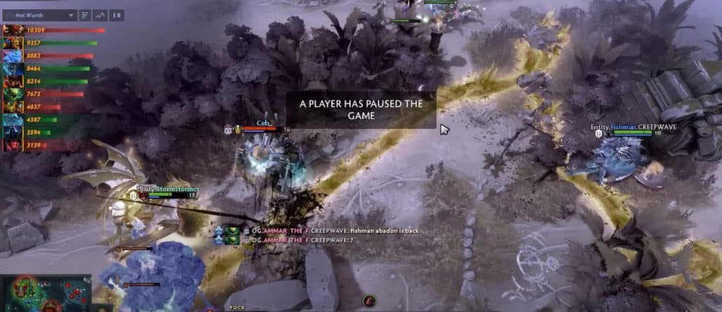 Friendly banter between Ammar and Fishman at Arlington Major (Screengrabbed via <a href="https://youtu.be/s_o2zd5Lr-g?t=281" target="_blank" rel="noreferrer noopener nofollow">YouTube</a>)