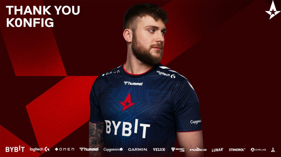 “I have been in a really dark place”: K0nfig opens up about altercation that led to leaving Astralis cover image