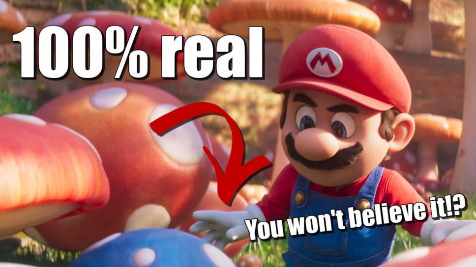 YouTuber uncovers insane Easter eggs in Super Mario Bros. Movie trailer cover image