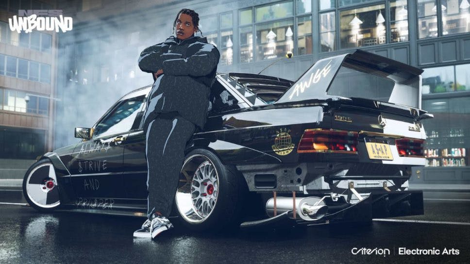 EA reveals Need for Speed Unbound trailer, featuring A$AP Rocky cover image