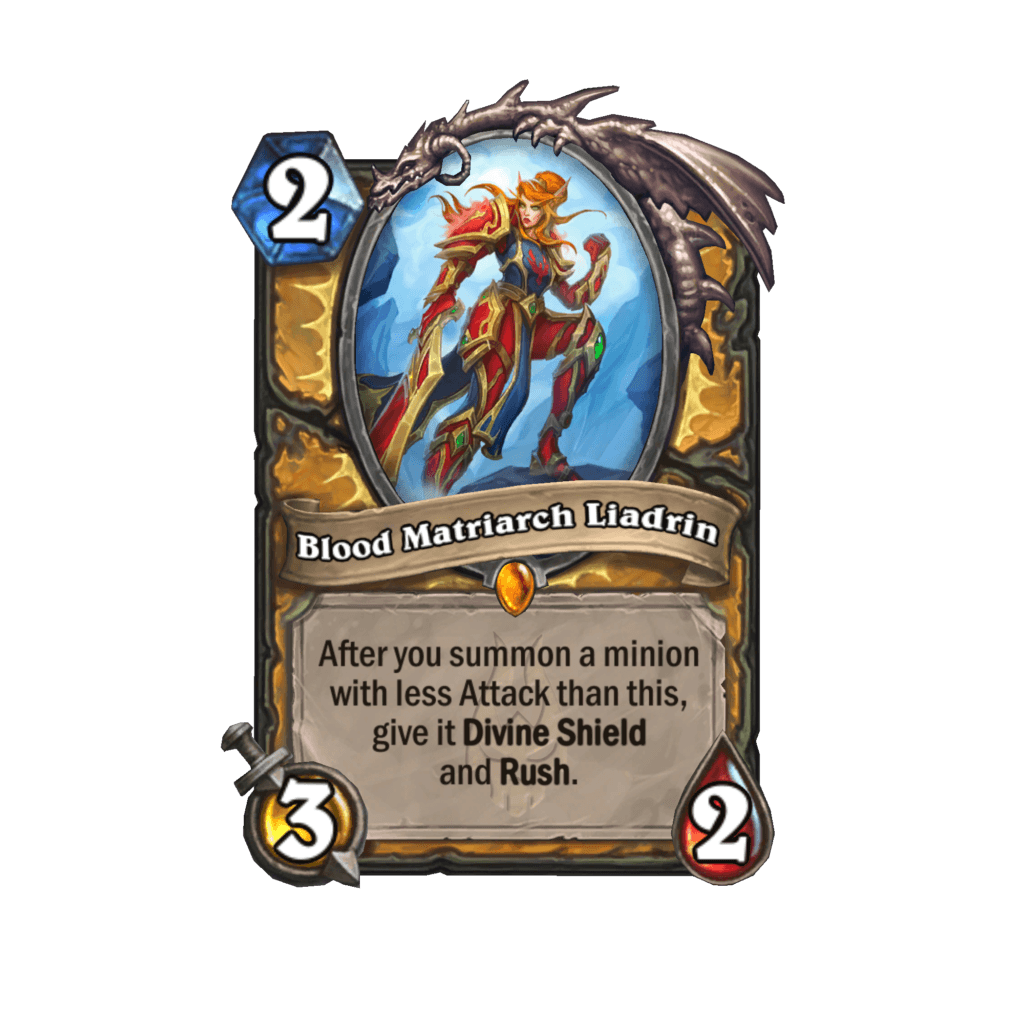 Blood Matriarch Liadrin in March of the Lich King. Image via Blizzard Entertainment.