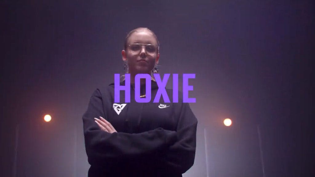 Hoxieloxie in the Tundra Esports's announcement video