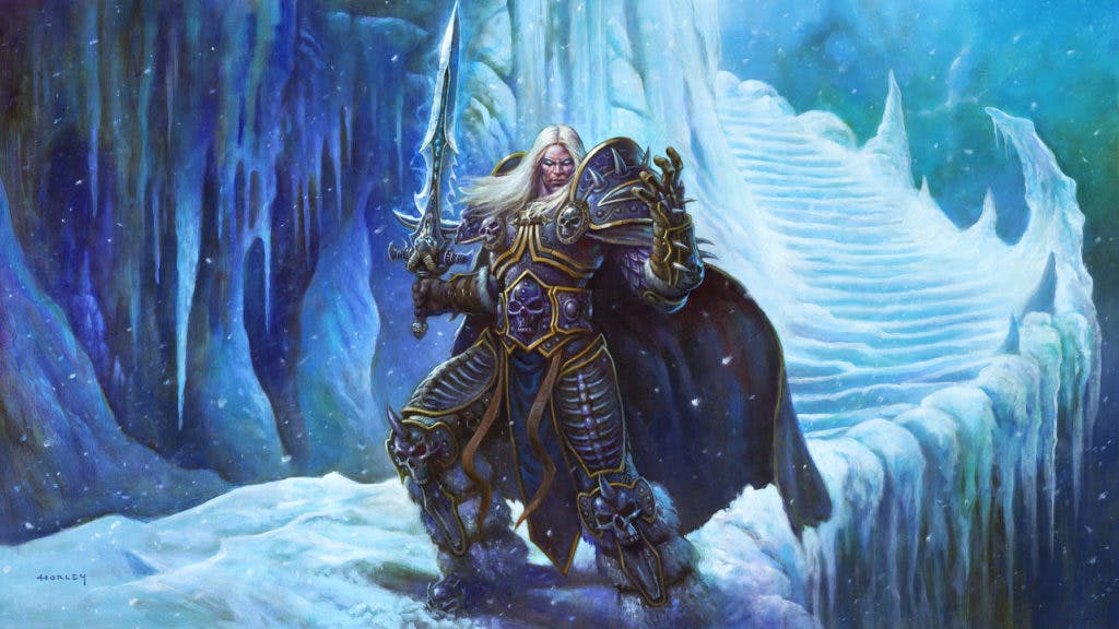 Arthas hero art after 1,000 wins, according to Blizzard. Image via Blizzard Entertainment.