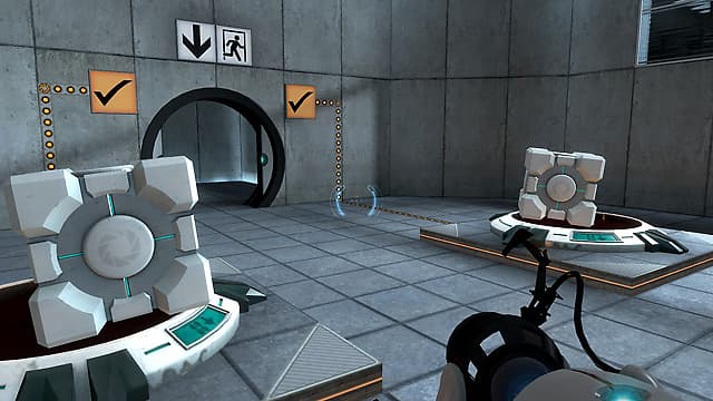 Portal screenshot. Image Valve.