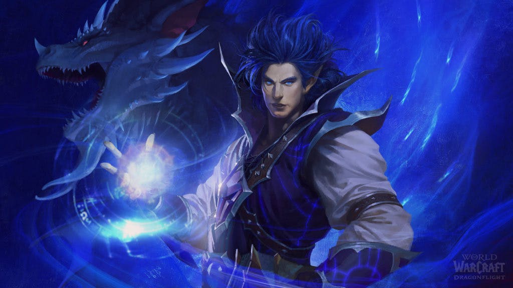 Kalecgo artwork for the World of Warcraft Dragonflight expansion. Image via Blizzard Entertainment.