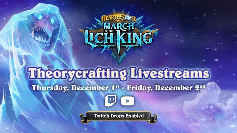 March of the Lich King theorycrafting streams. Image via Blizzard Entertainment.