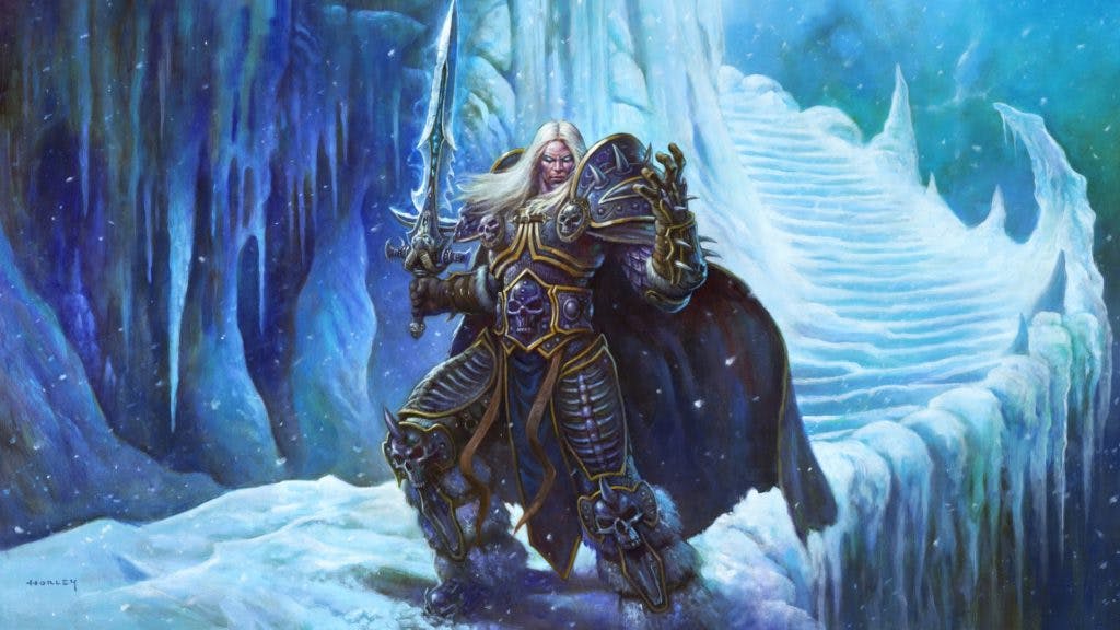 Arthas Menethil became the Lich King in Warcraft. Image via Blizzard Entertainment.