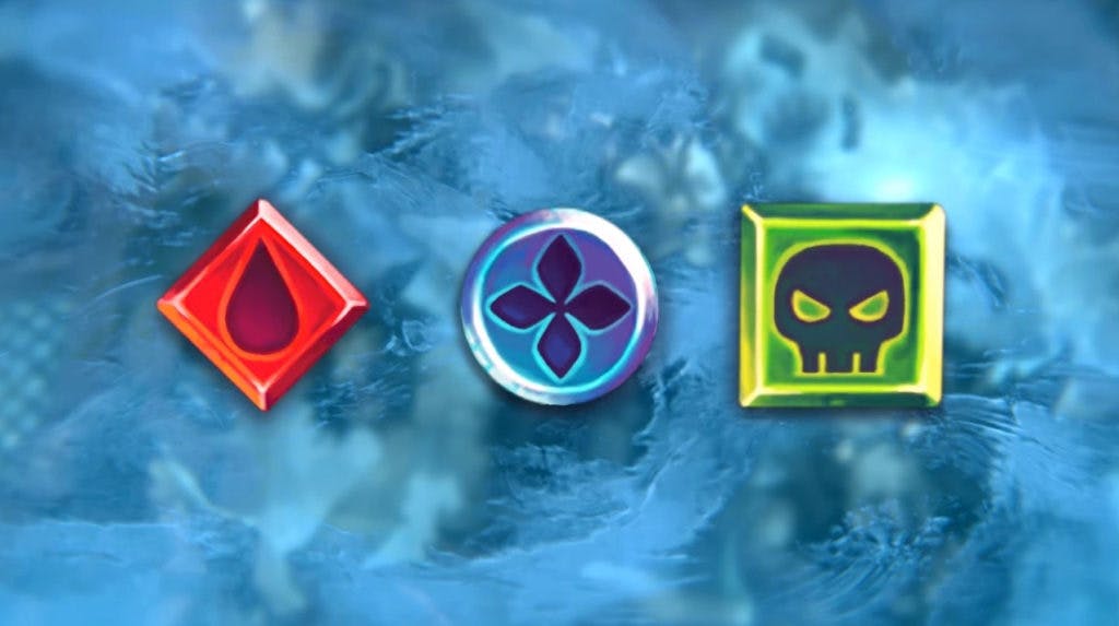 Blood, Frost and Unholy Runes in Hearthstone. Image via Blizzard Entertainment.