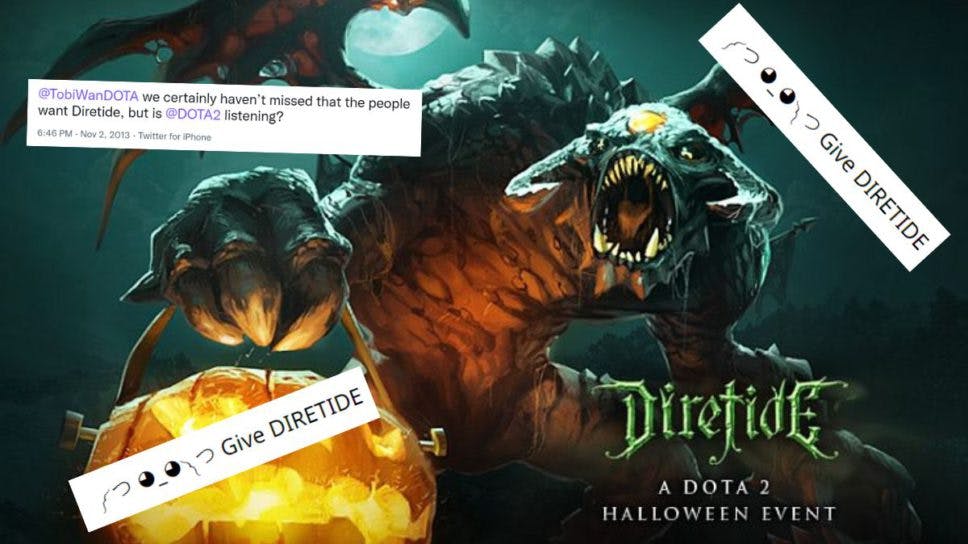Giff Diretide! The meme that came alive when Dota players found out there was no Diretide 2013 cover image