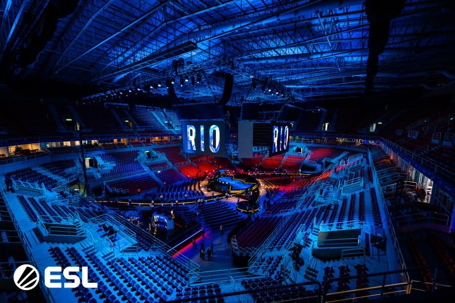 The IEM Rio Major Champions Stage venue. Image Credit: ESL CS.
